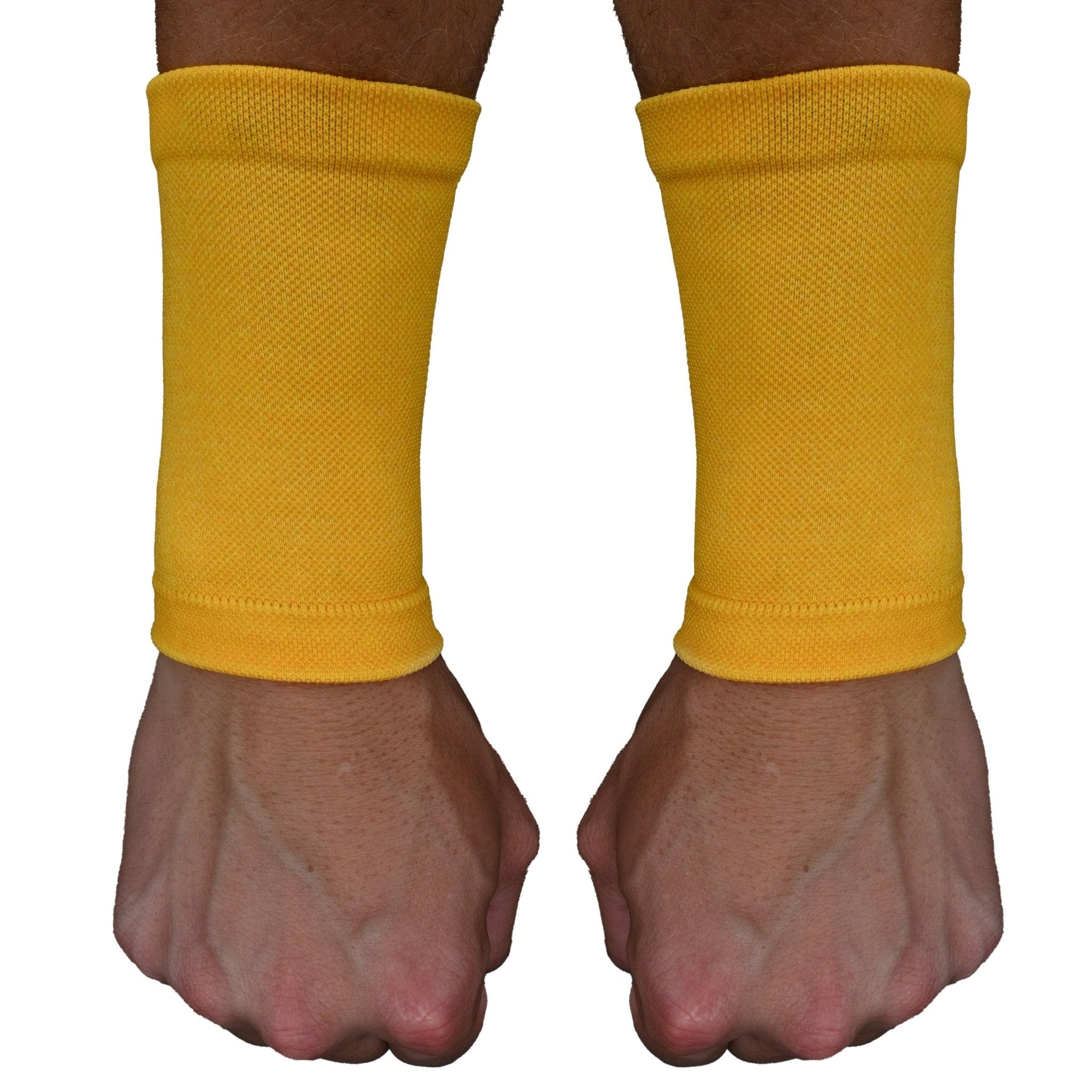 Gold Wrist Support Sleeves - Maximum Velocity Sports