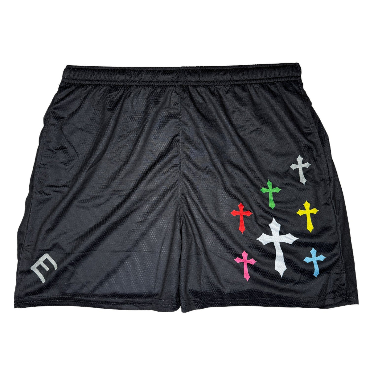 Gothic Cross Shorts - Maximum Velocity Sports