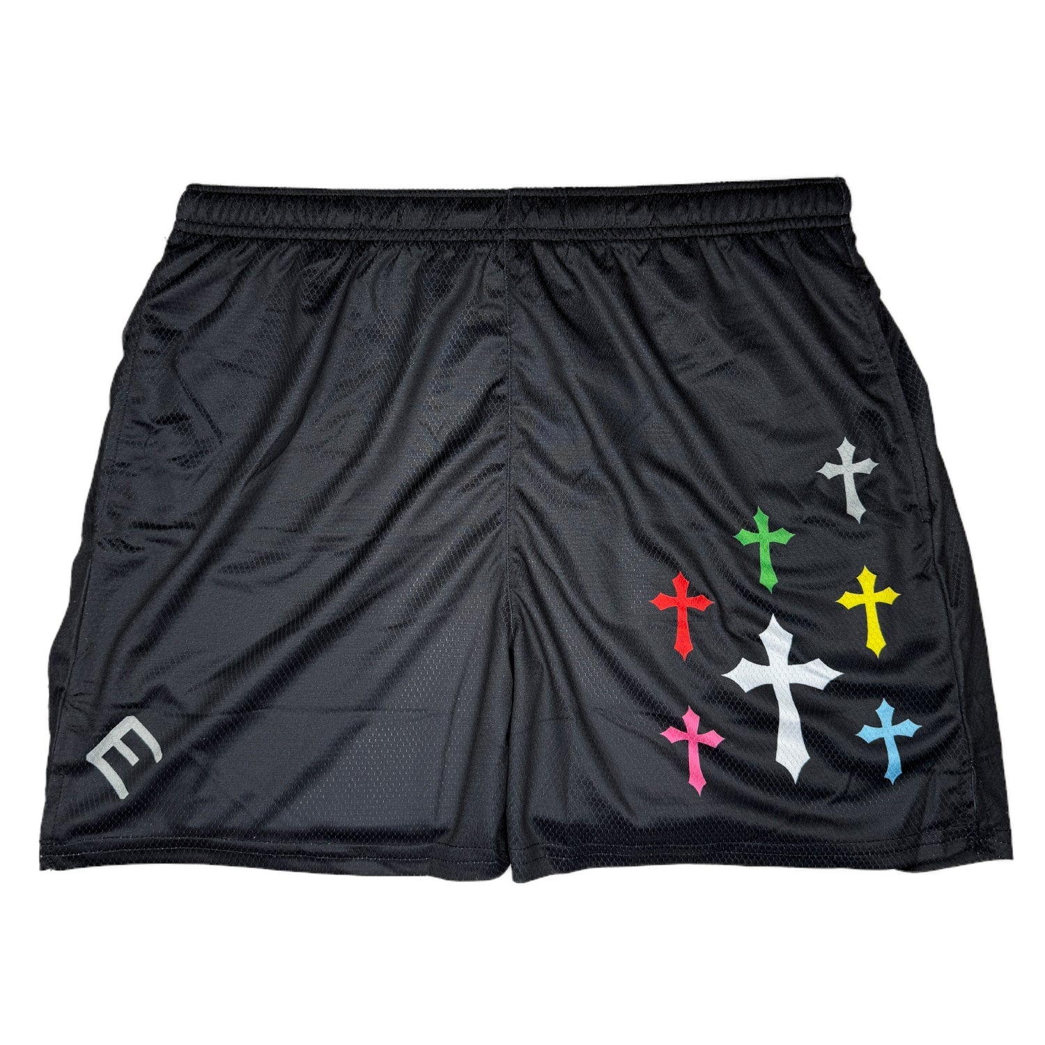 Gothic Cross Shorts - Maximum Velocity Sports