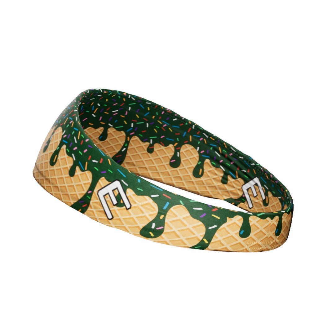 Green Ice Cream Headband - Maximum Velocity Sports