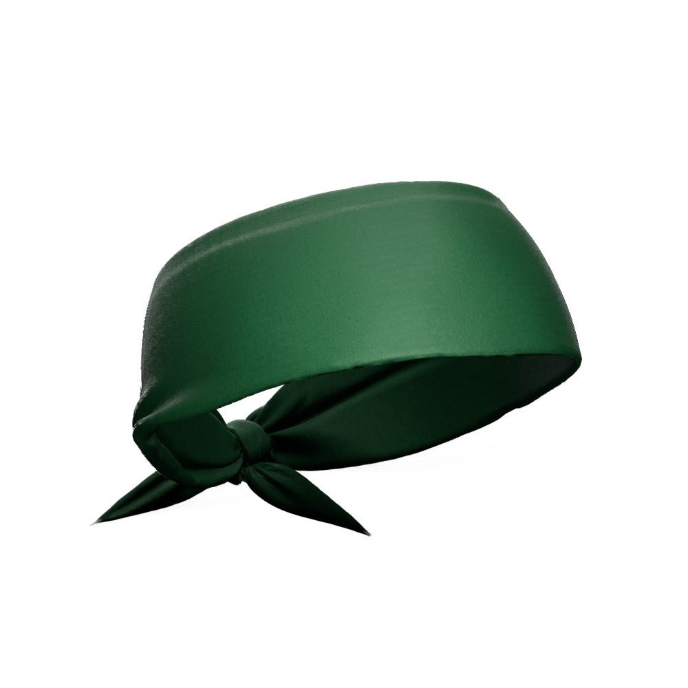 Green Tie Headband - Maximum Velocity Sports