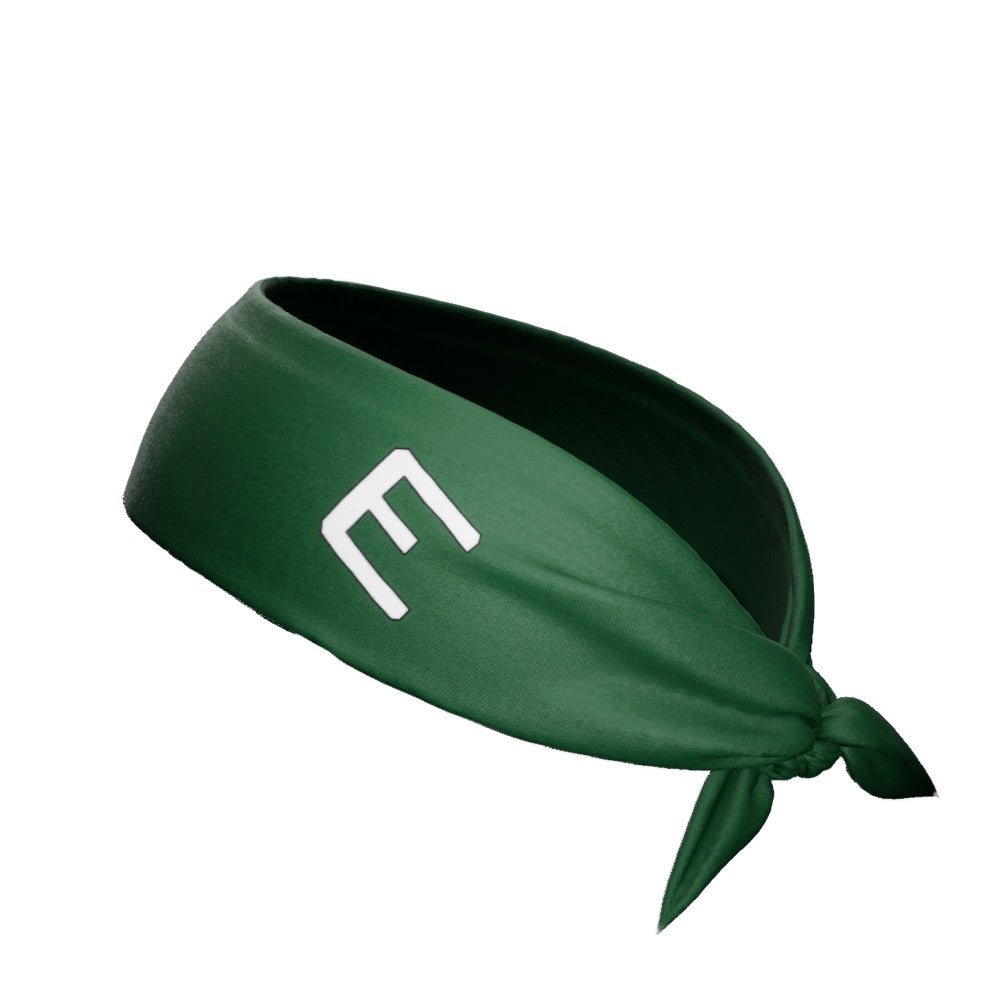 Green Tie Headband - Maximum Velocity Sports