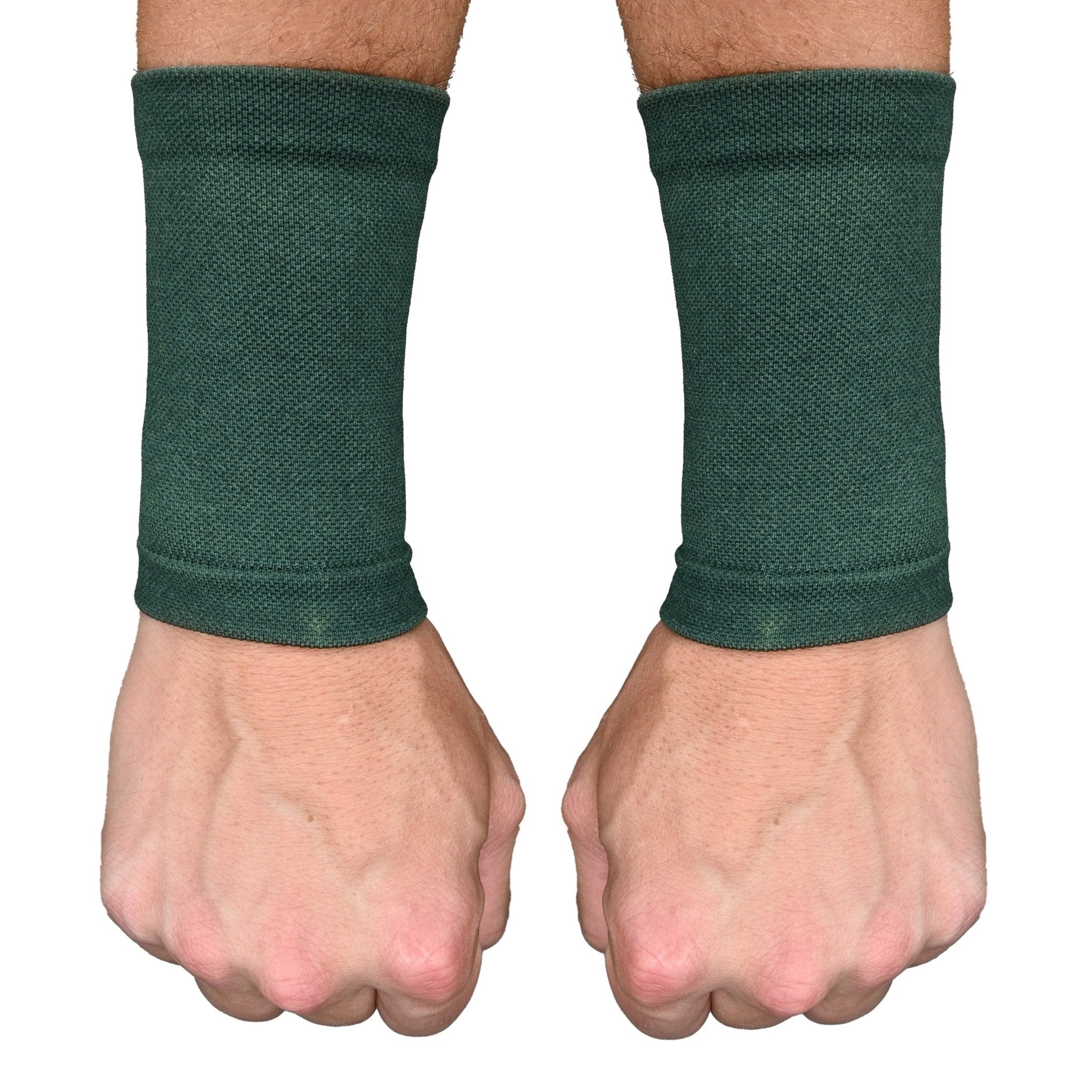 Green Wrist Support Sleeves - Maximum Velocity Sports