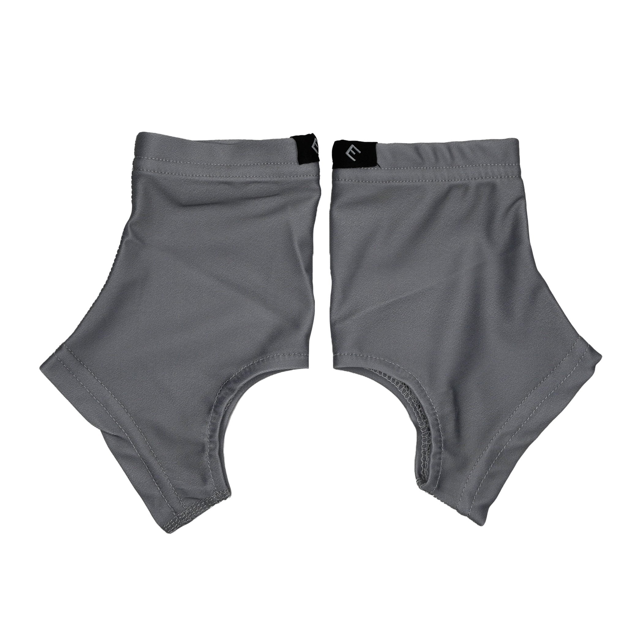 Grey Cleat Covers (Spats) - Maximum Velocity Sports