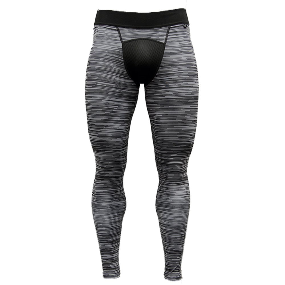 Grey Static Compression Tights - Maximum Velocity Sports