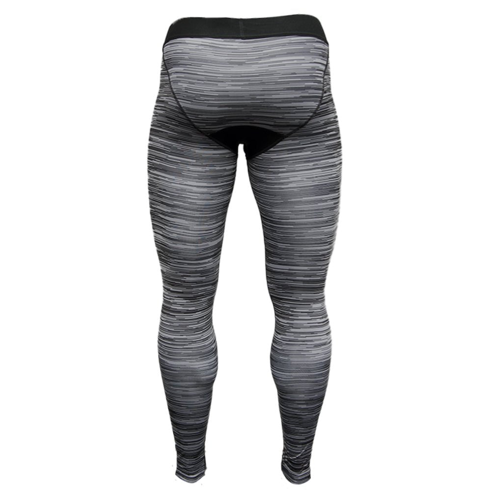 Grey Static Compression Tights - Maximum Velocity Sports