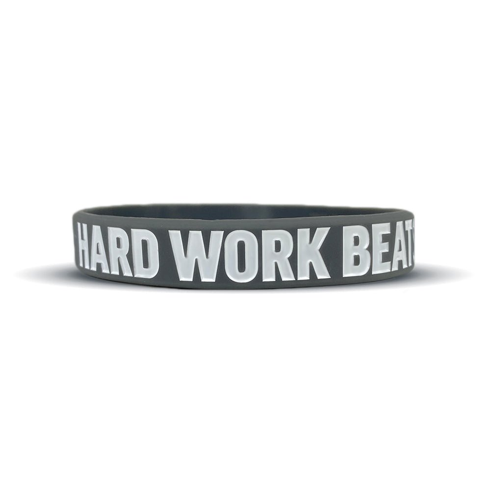 HARD WORK BEATS TALENT Wristband - Maximum Velocity Sports