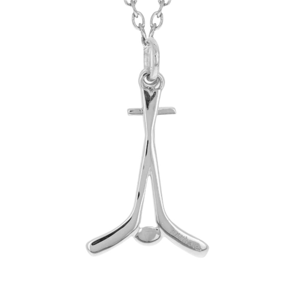 Hockey Dangle Cross Necklace - Maximum Velocity Sports