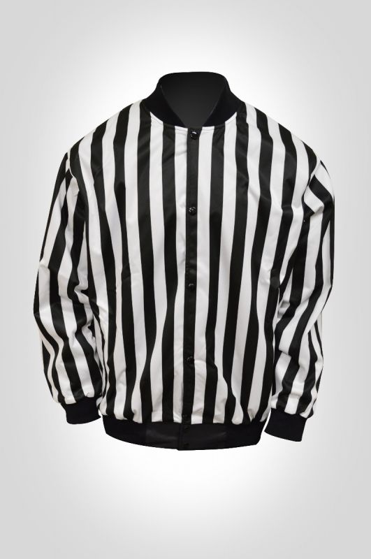 Honig's 1" Striped Reversible Jacket for Football and Lacrosse Officials - Maximum Velocity Sports