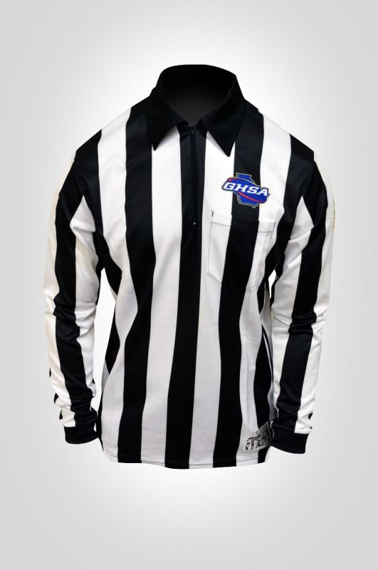 Honig's GHSA Sublimated 2" Long Sleeve Ultra Tech Football & Lacrosse Shirt With Flag - Maximum Velocity Sports