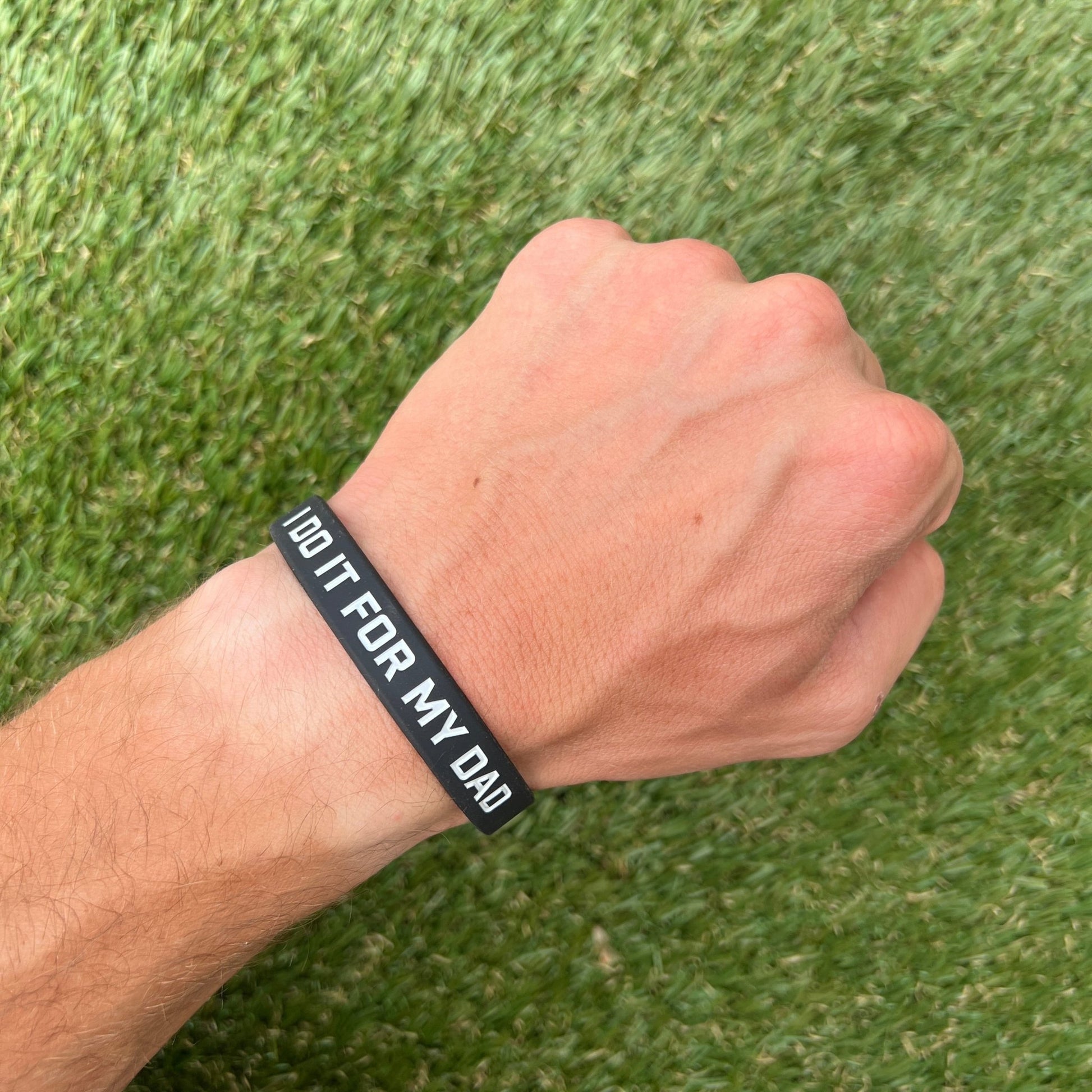 I DO IT FOR MY DAD Wristband - Maximum Velocity Sports