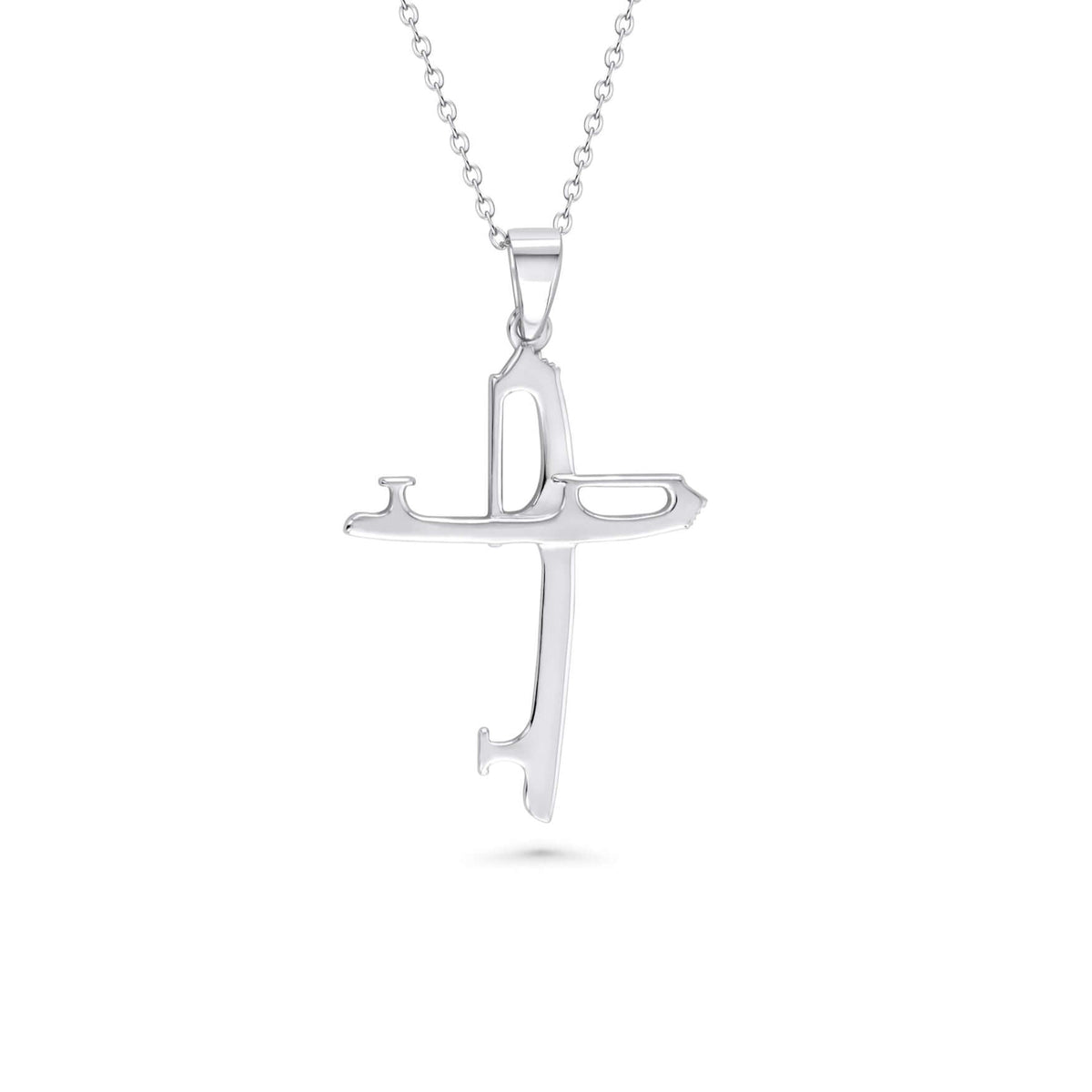 Ice Skating Cross Necklace - Maximum Velocity Sports