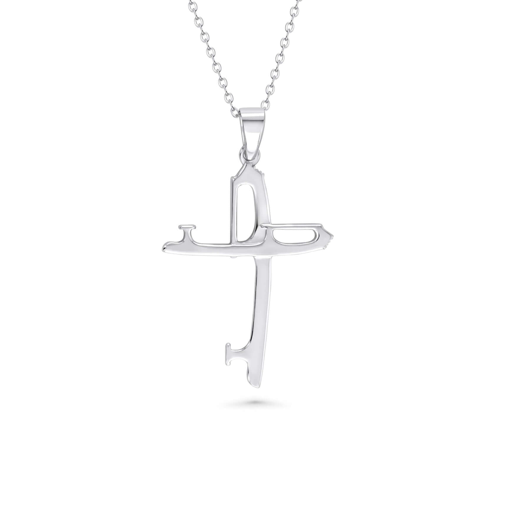 Ice Skating Cross Necklace - Maximum Velocity Sports