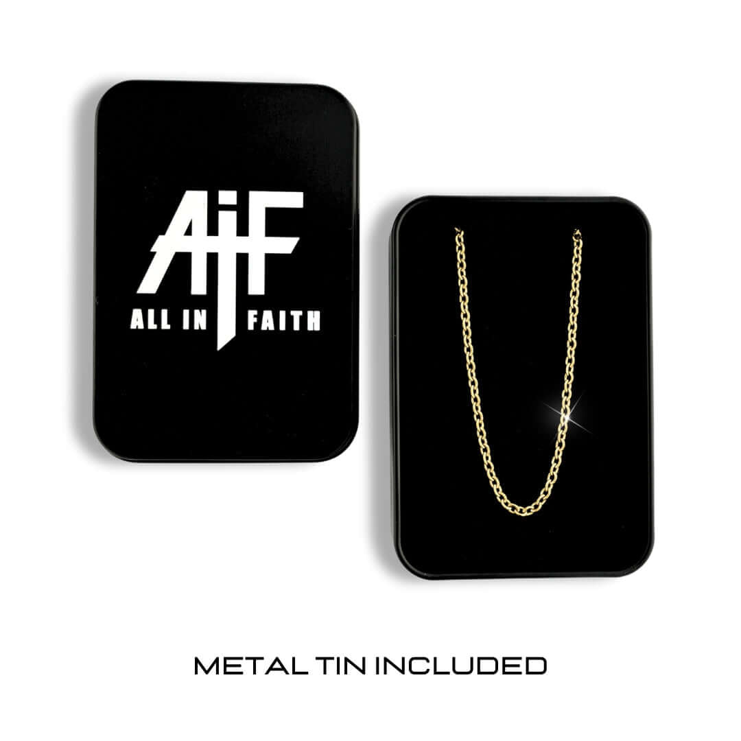 "Iced Out" Cross Necklace With Micro Cuban Chain - Maximum Velocity Sports