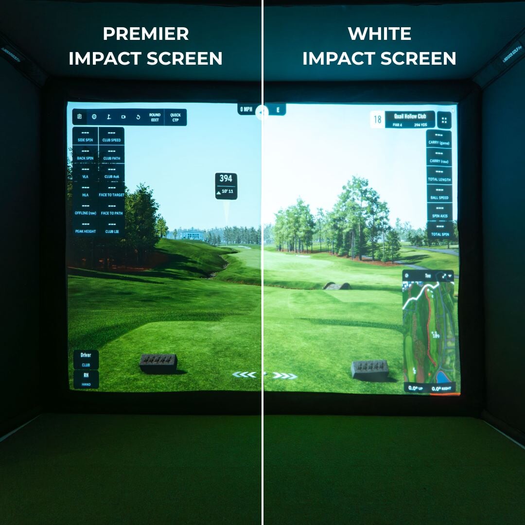 SIGPRO™ Premier Golf Simulator Impact Screen - Maximum Velocity Sports