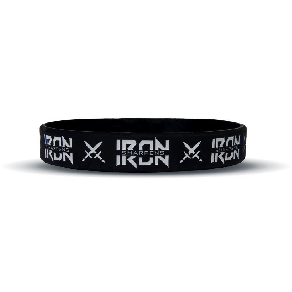 IRON SHARPENS IRON Wristband - Maximum Velocity Sports