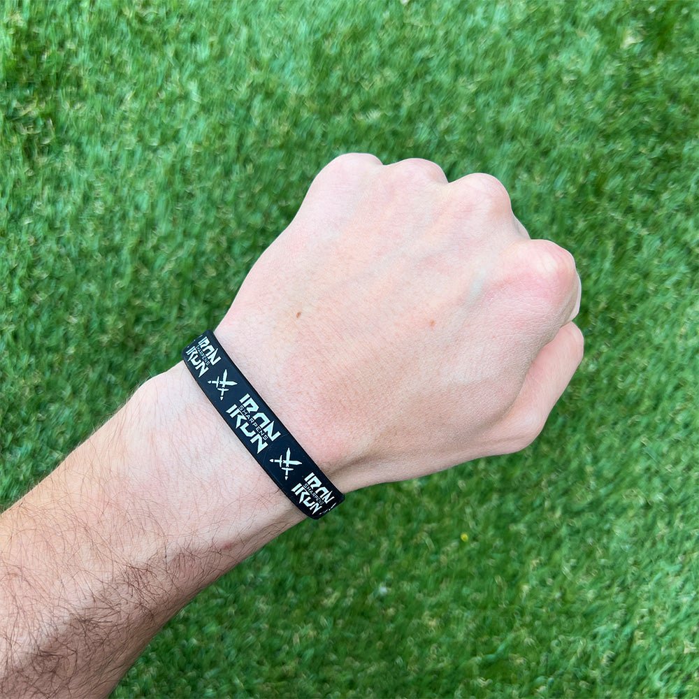 IRON SHARPENS IRON Wristband - Maximum Velocity Sports