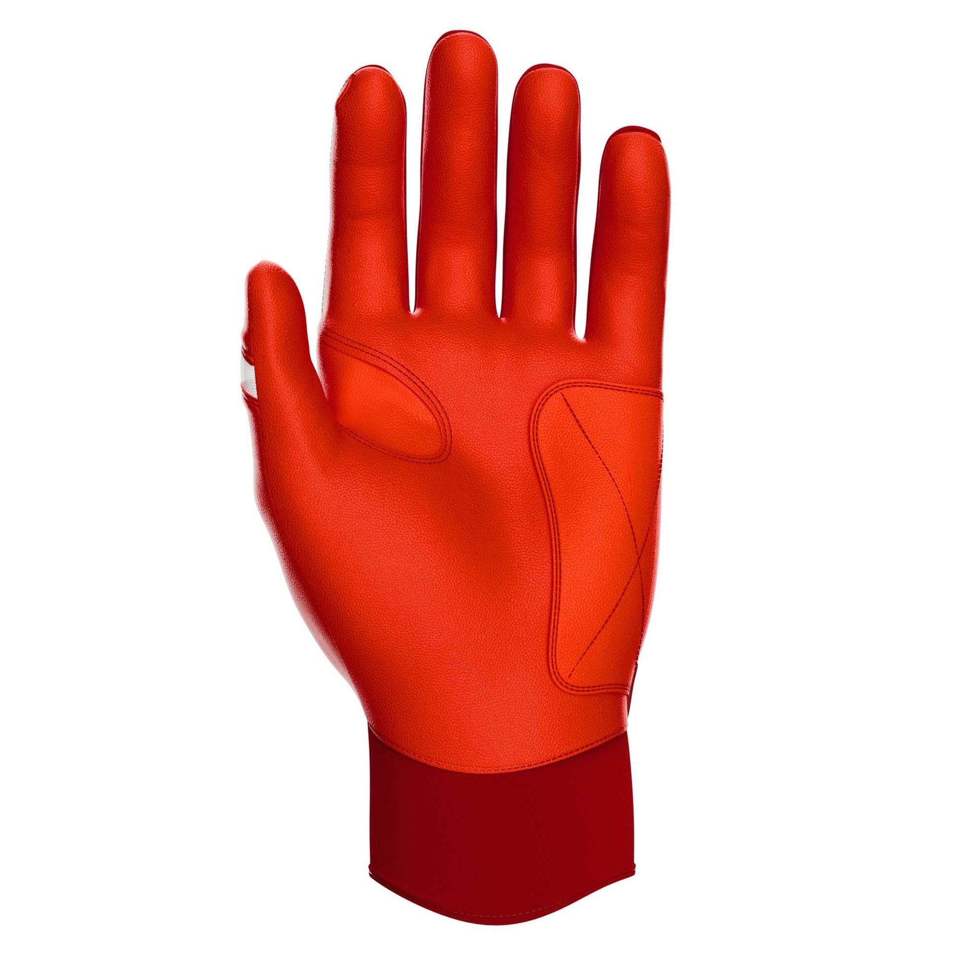 Jax Batting Gloves | Cherry Red | Pro Cuff - Maximum Velocity Sports