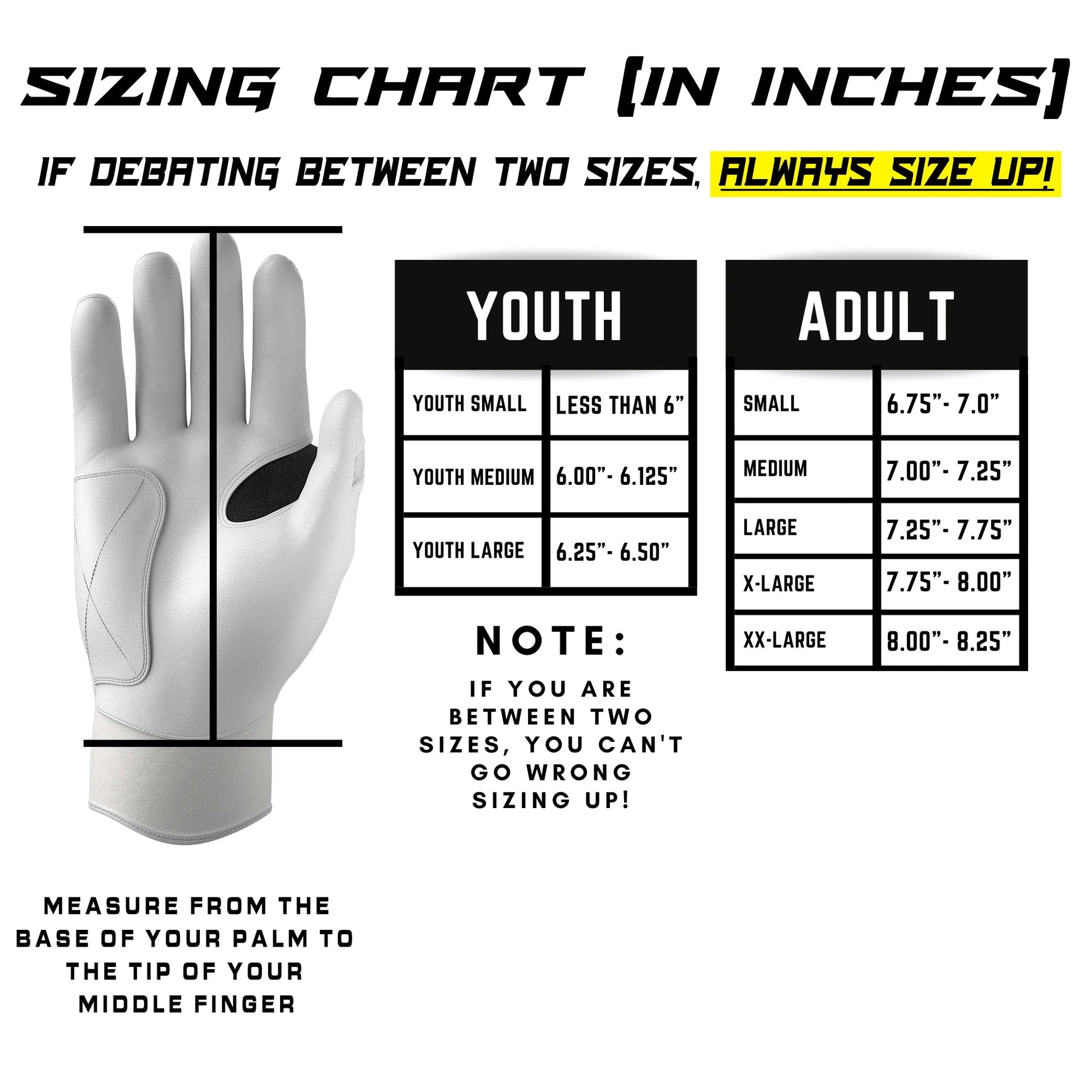 Jax Batting Gloves | Onyx Black | Pro Cuff - Maximum Velocity Sports