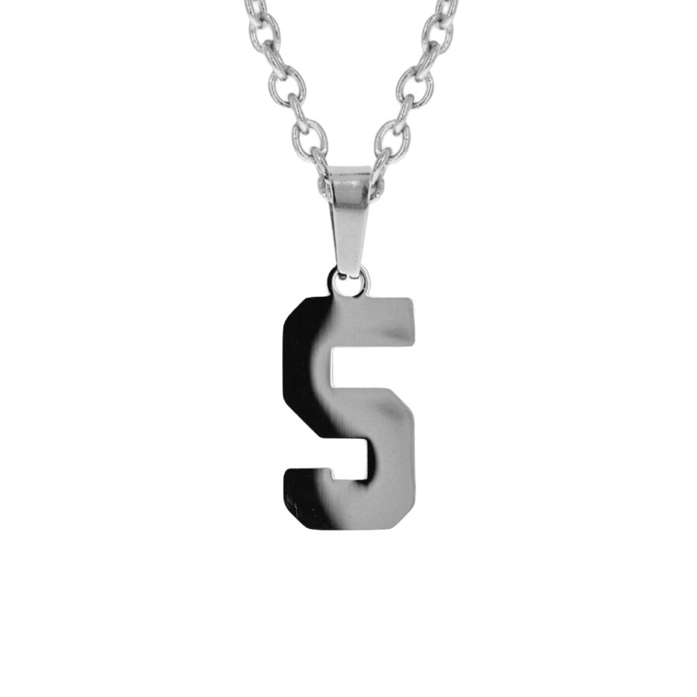 Jersey Number Necklace | Stainless Steel - Maximum Velocity Sports