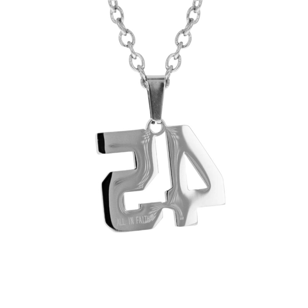 Jersey Number Necklace | Stainless Steel - Maximum Velocity Sports
