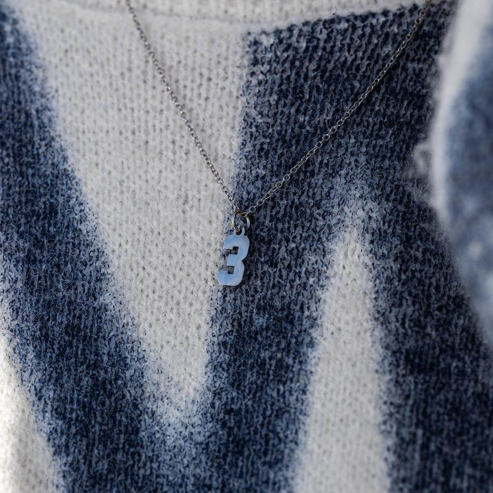 Jersey Number Necklace (Youth) - Maximum Velocity Sports