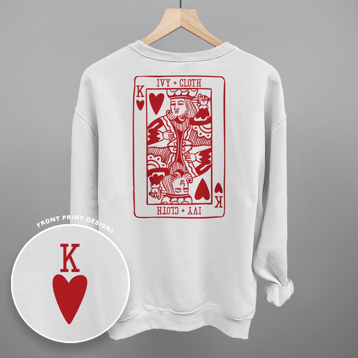 King Of Hearts (Back Print) - Maximum Velocity Sports