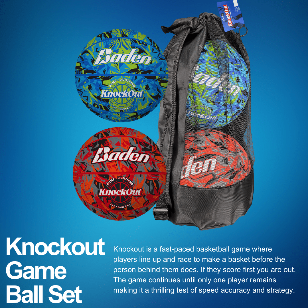 Knockout Game Ball Set(Bump/Lightning) - Maximum Velocity Sports