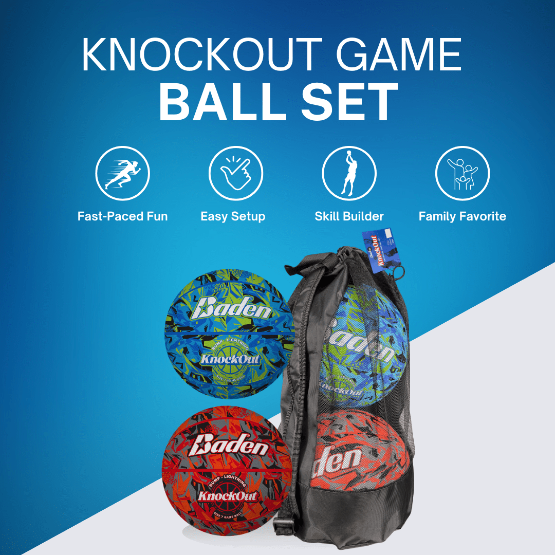 Knockout Game Ball Set(Bump/Lightning) - Maximum Velocity Sports