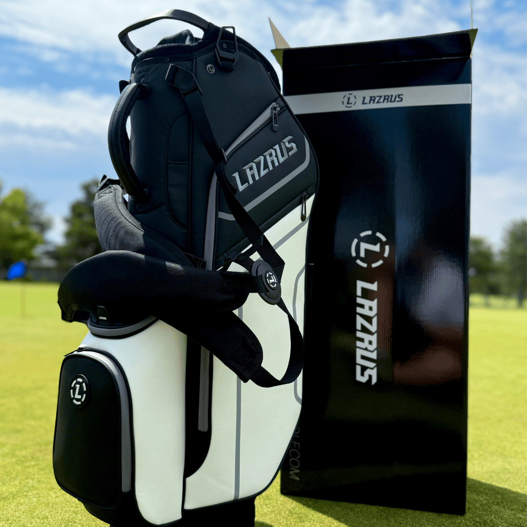 Lazrus Golf 11 pc Set - LAZ2 Driver, 3W, 4H, 6 - PW Irons, 52° Wedge, Putter & Bag - Maximum Velocity Sports