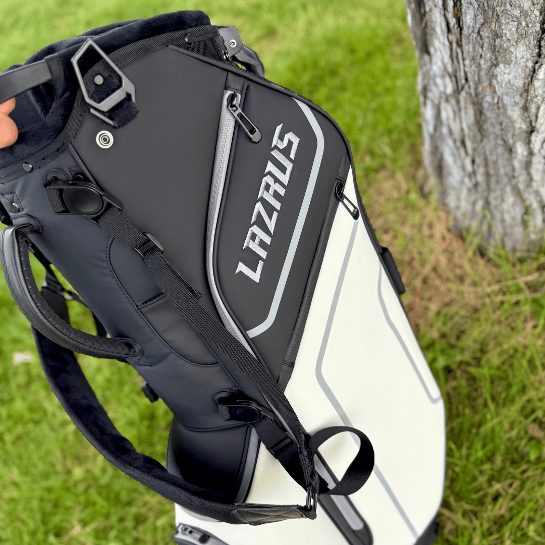 Lazrus Golf 11 pc Set - LAZ2 Driver, 3W, 4H, 6 - PW Irons, 52° Wedge, Putter & Bag - Maximum Velocity Sports