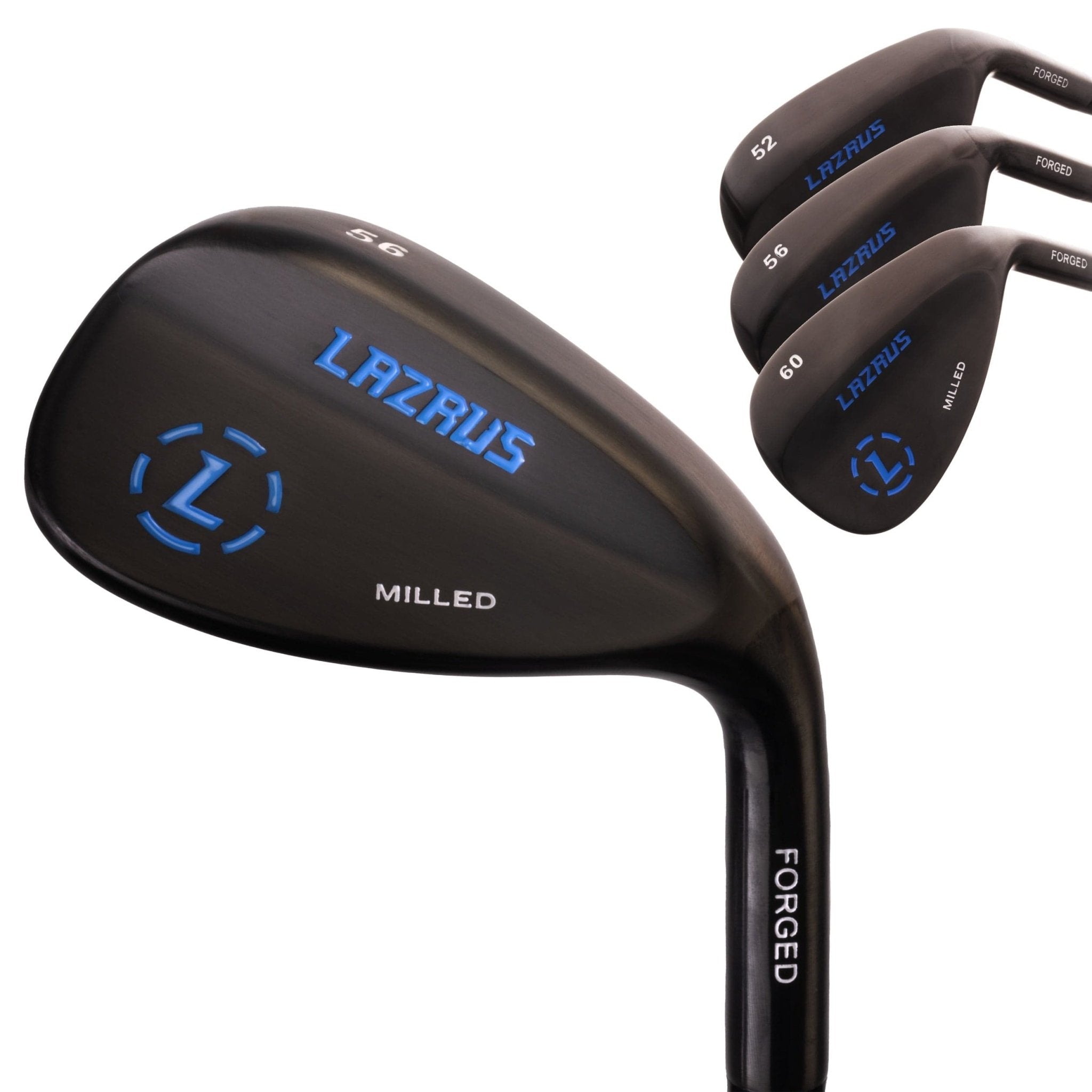 Lazrus Golf 13 pc Set - Laz2 Driver, 3 Wedges Set, Hybrids (4 - PW), Putter & Bag (optional) - Maximum Velocity Sports