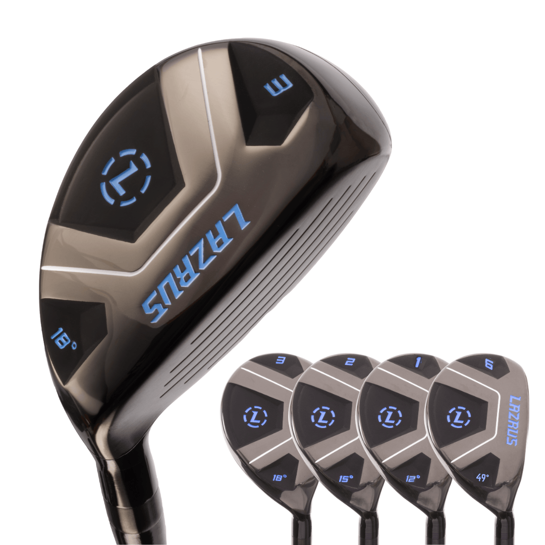 Lazrus Golf 2025 LAZ1 Hybrids (BLACK) - Maximum Velocity Sports