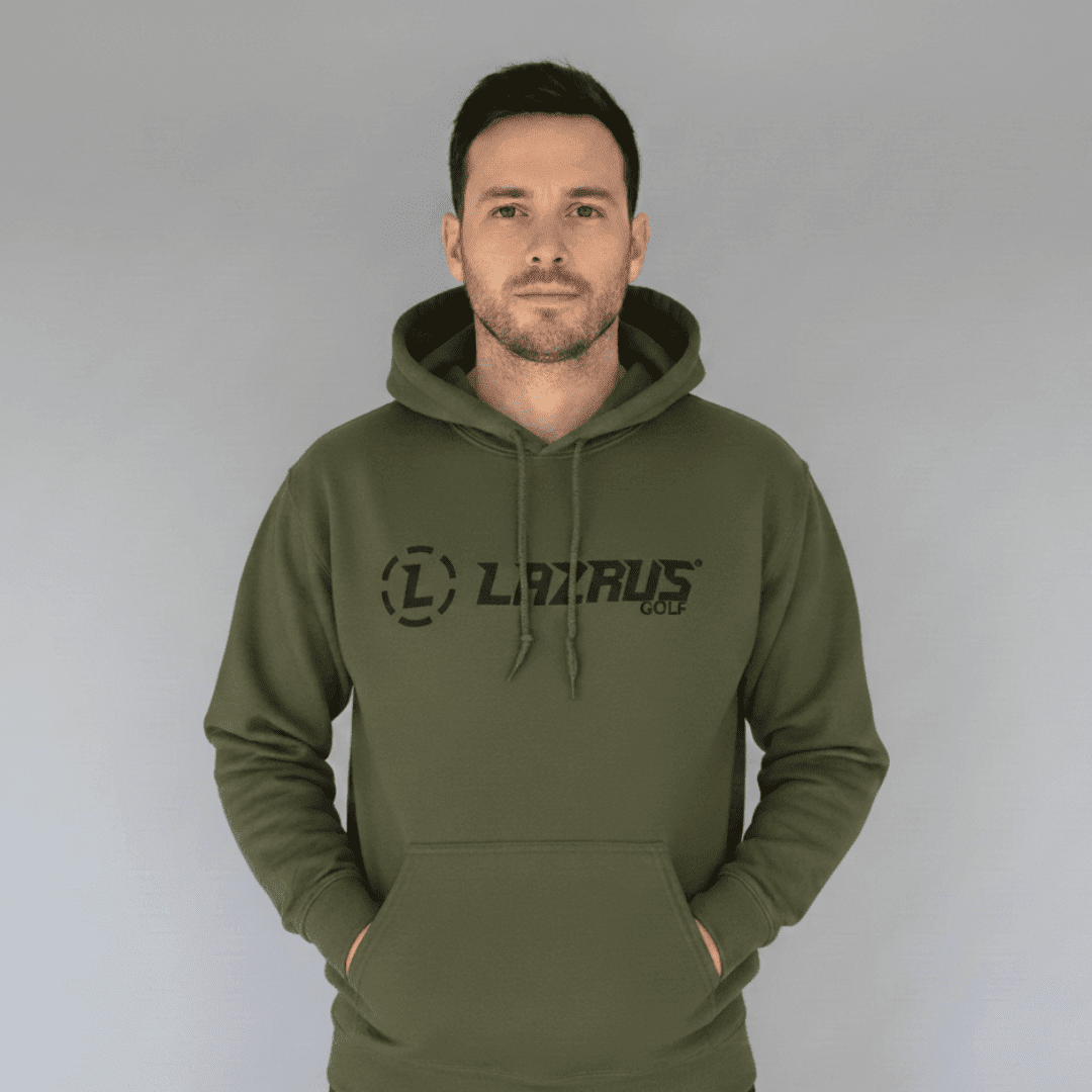 Lazrus Golf 50/50 Blend Sweatshirt (Black, Blue, Gray, Green, Pink) - Maximum Velocity Sports