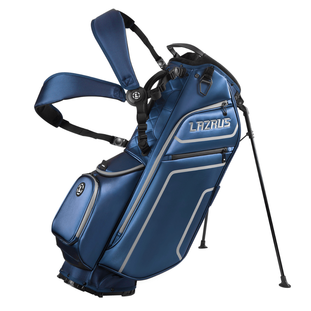 Lazrus Golf 8 pc Set - LAZ2 Driver, 6 - PW Irons or 6 - PW Hybrids, 52° Wedge, Putter - Maximum Velocity Sports