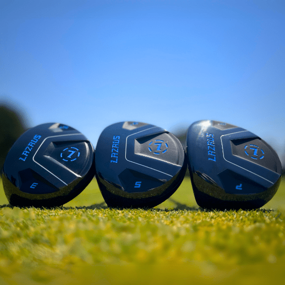 Lazrus Golf Fairway Woods (3,5,7) Individual Or Set (Right & Left Hand) & Free Head Covers - Maximum Velocity Sports