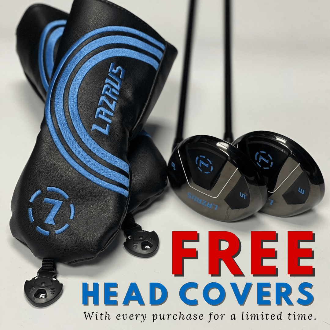 Lazrus Golf Fairway Woods (3,5,7) Individual Or Set (Right & Left Hand) & Free Head Covers - Maximum Velocity Sports