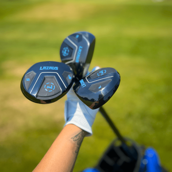 Lazrus Golf Fairway Woods (3,5,7) Individual Or Set (Right & Left Hand) & Free Head Covers - Maximum Velocity Sports