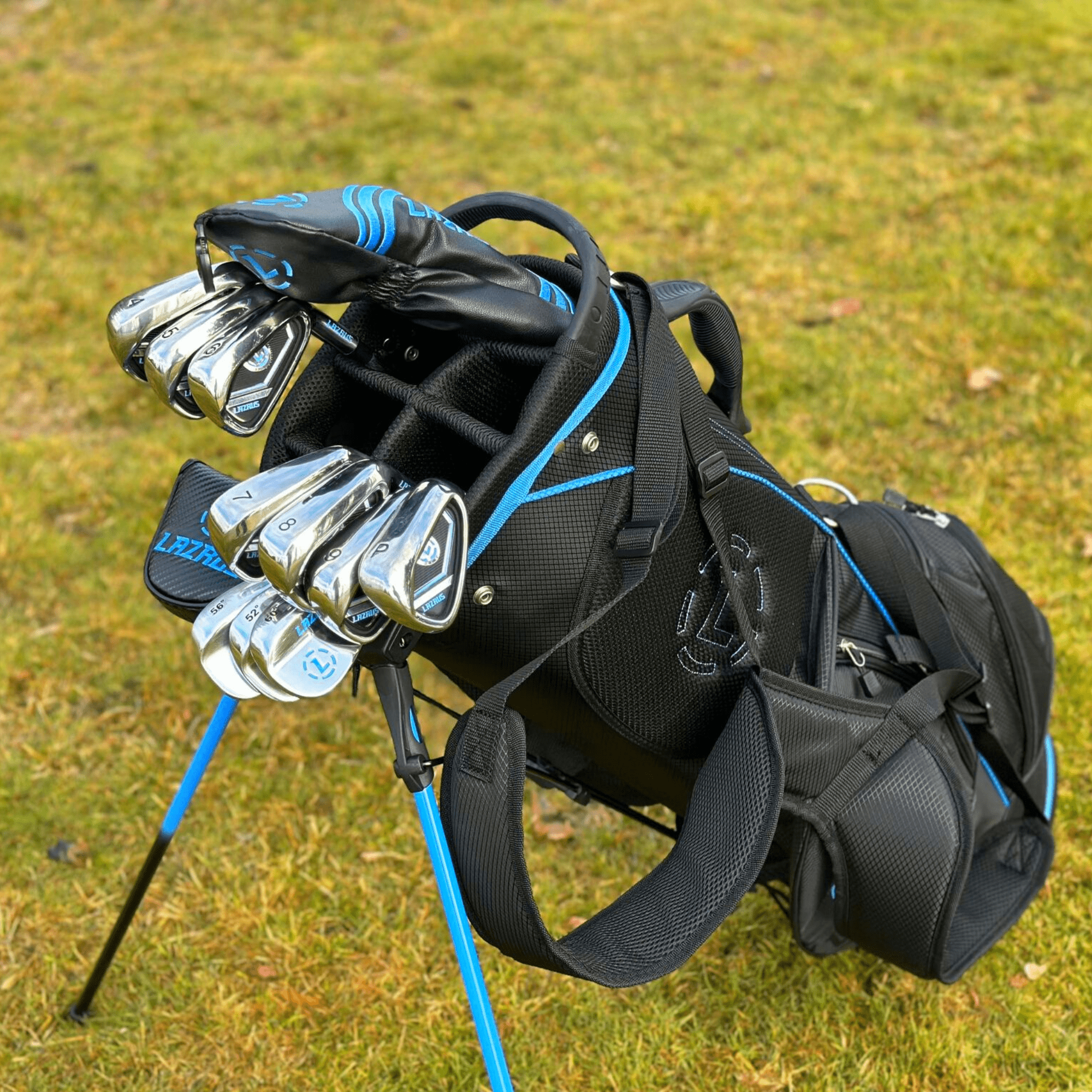 Lazrus Golf Premium Black Golf Bags - Maximum Velocity Sports