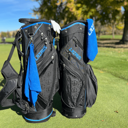 Lazrus Golf Premium Black Golf Bags - Maximum Velocity Sports