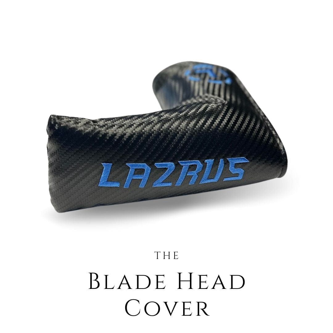 Lazrus Golf Premium Putter - Milled Face (Right & Left Hand) With Magnetic Head Cover - Maximum Velocity Sports