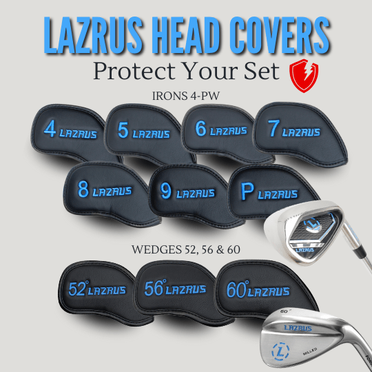 Lazrus Golf Set Head Covers - Maximum Velocity Sports