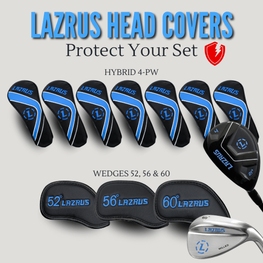 Lazrus Golf Set Head Covers - Maximum Velocity Sports