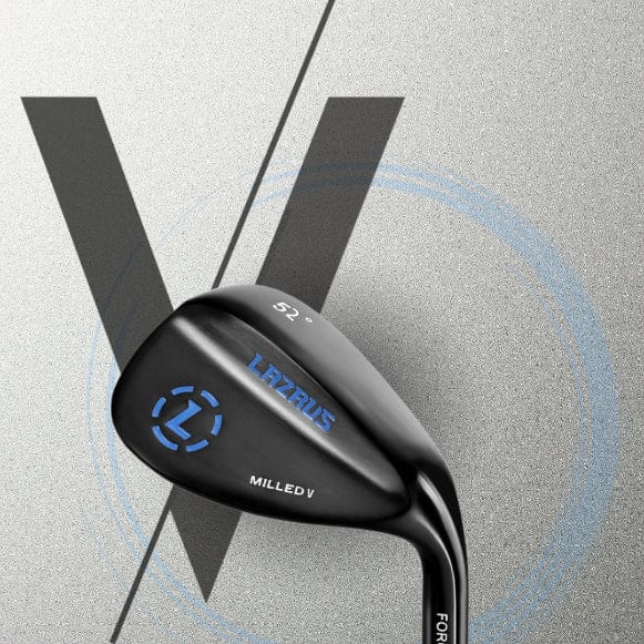 Lazrus Milled V Wedges Set (52°, 56° & 60°) - Maximum Velocity Sports