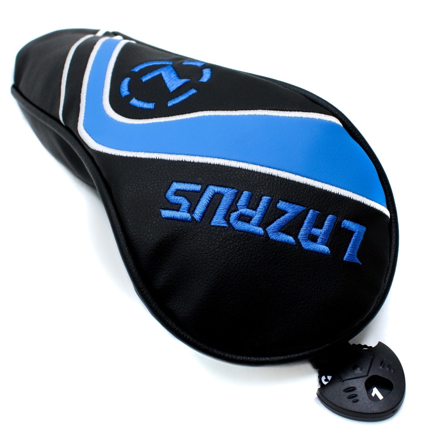 Lazrus Premium Black Hybrid Wood Head Covers | Individuals or Sets - Maximum Velocity Sports