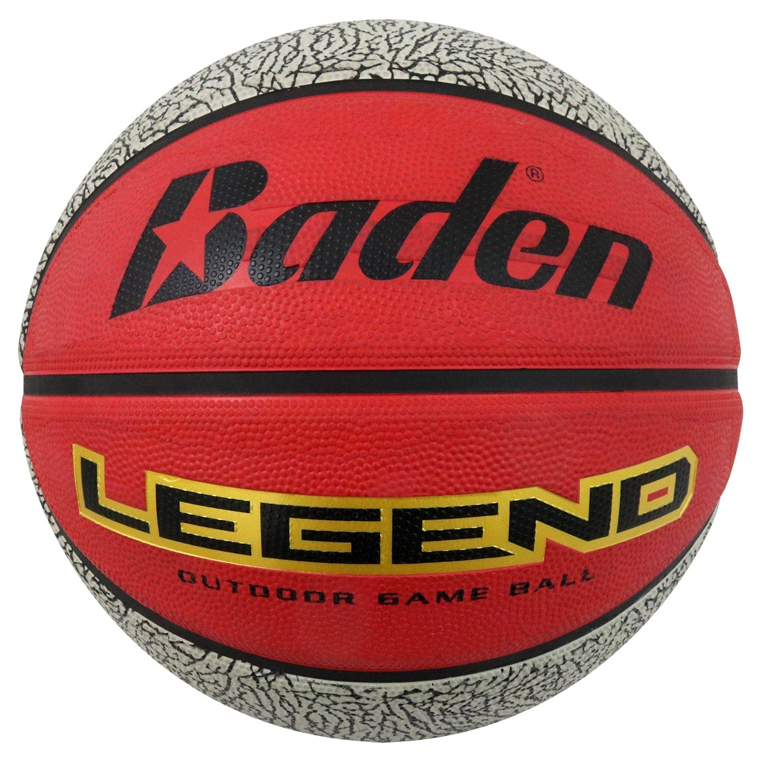 Legend Outdoor Game Rubber Basketball - Maximum Velocity Sports