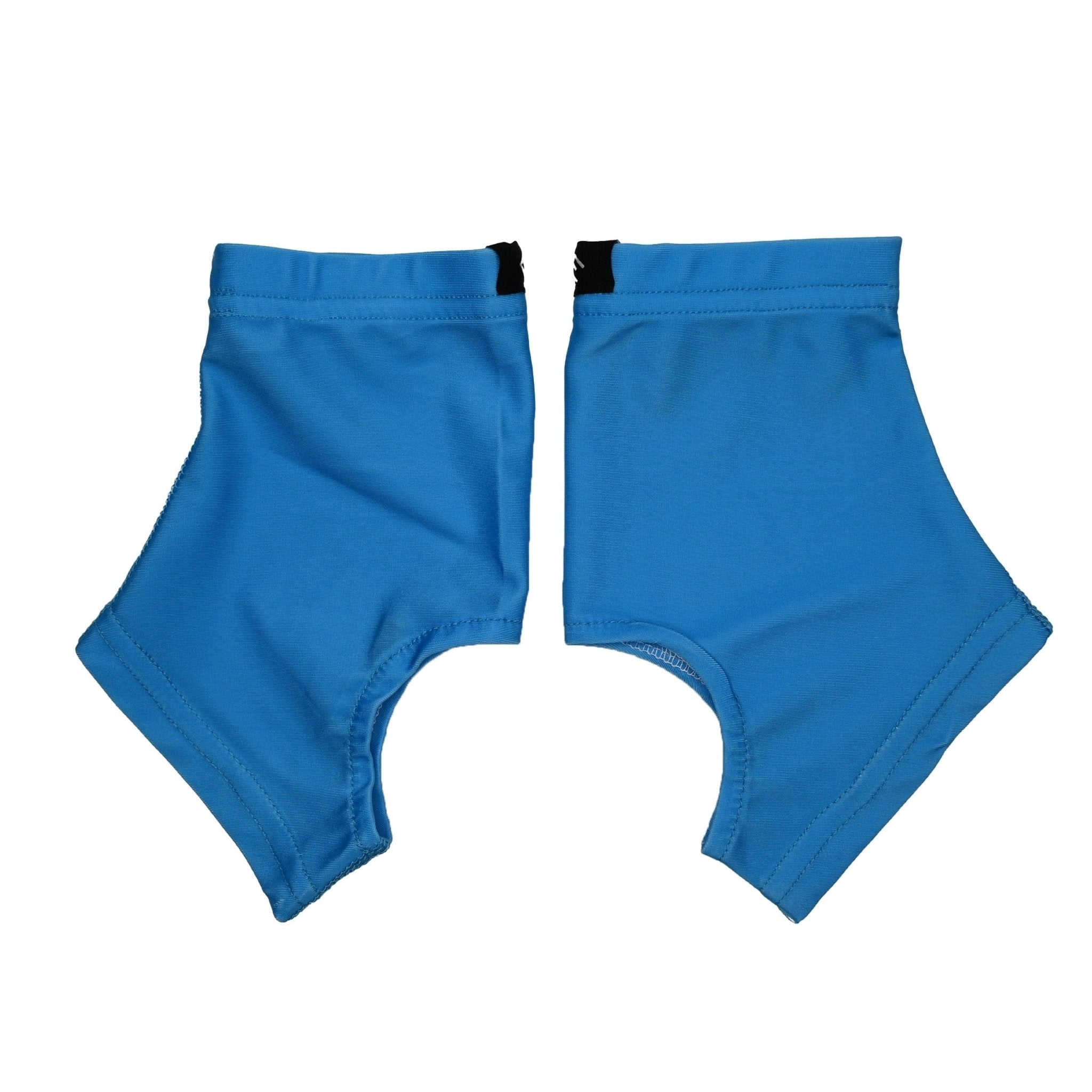 Light Blue Cleat Covers (Spats) - Maximum Velocity Sports