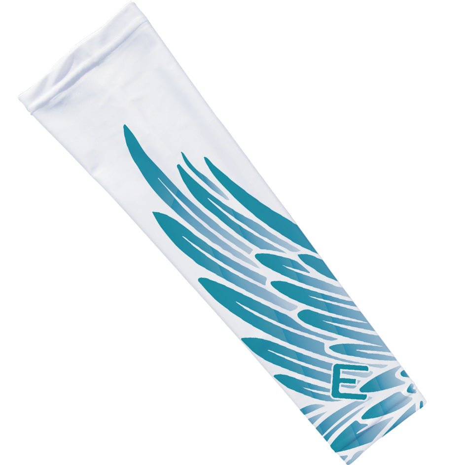 Light Blue Wing Arm Sleeve - Maximum Velocity Sports