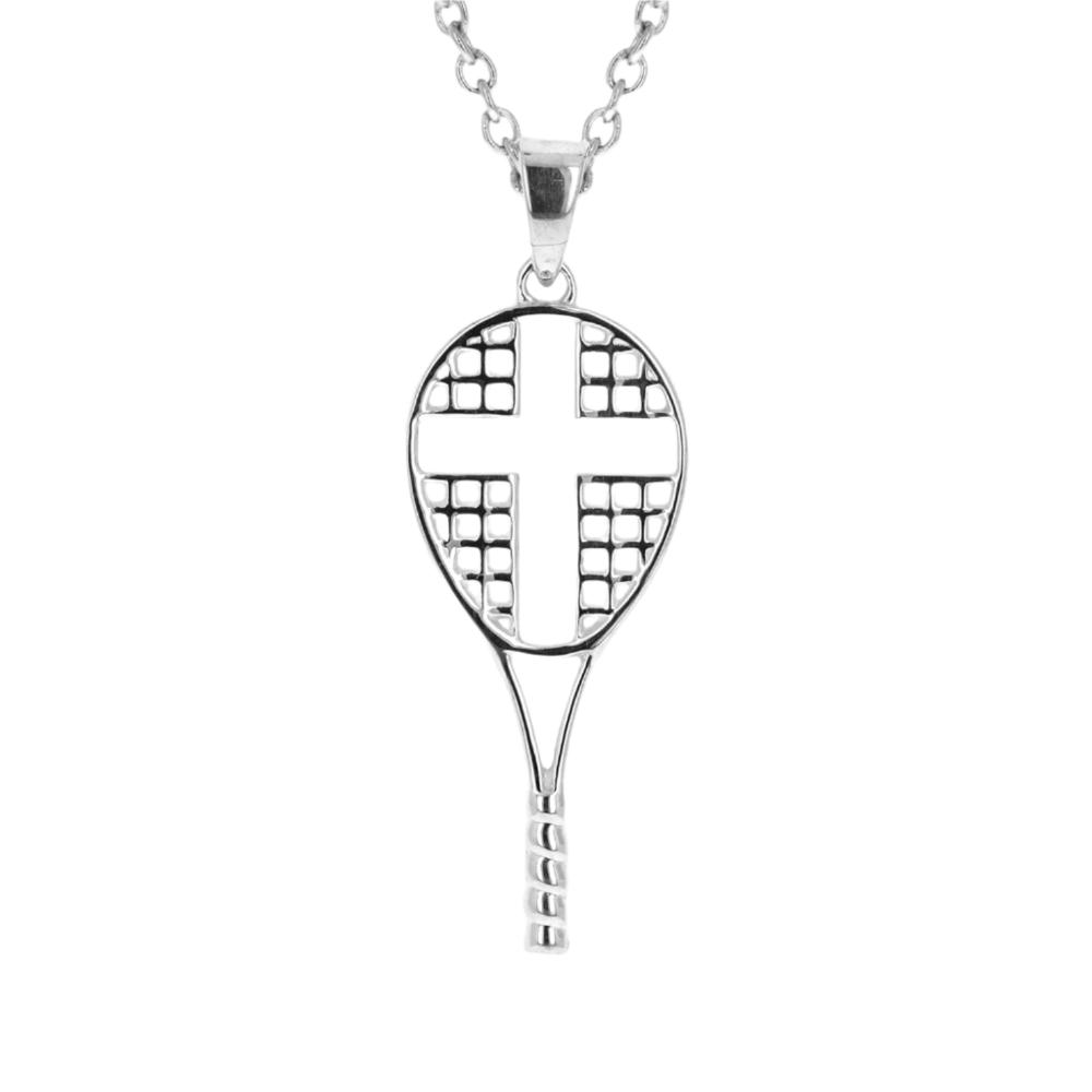 Love All Tennis Cross Necklace - Maximum Velocity Sports