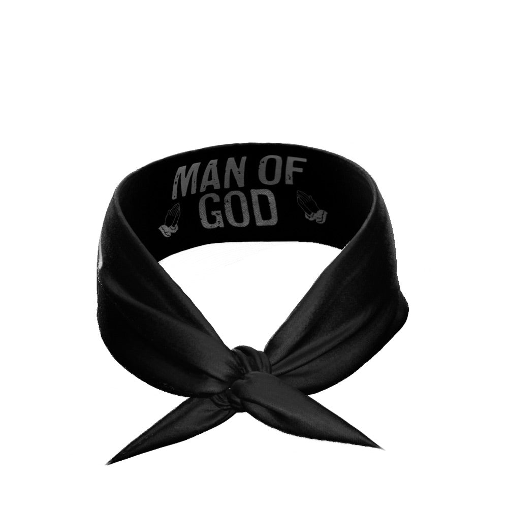 Man of God Tie Headband - Maximum Velocity Sports